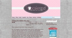 Desktop Screenshot of kupcakespot.com